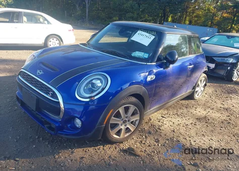 2019 Mini Hardtop Cooper S из США, поврежденный, VIN WMWXP7C57K2A50282
